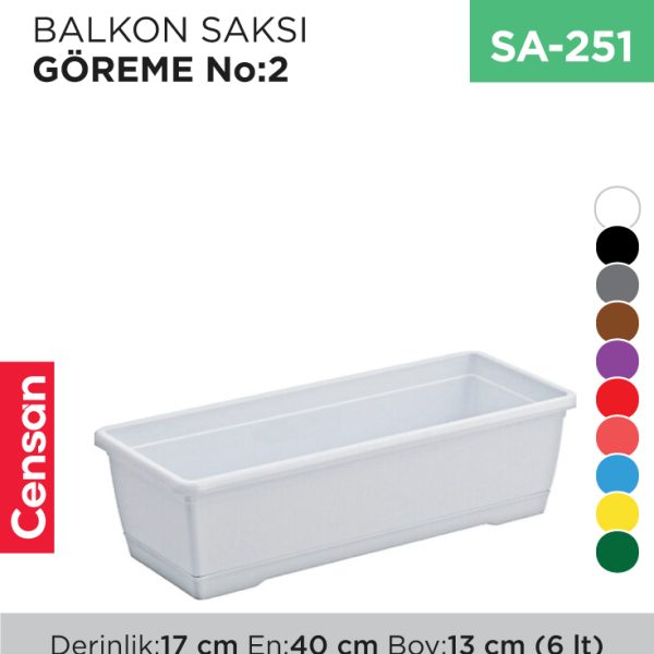 BALKON SAKSI GÖREME NO:2 (6 LT) (5855)