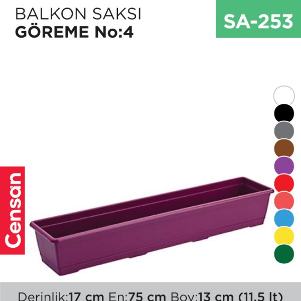 BALKON SAKSI GÖREME NO:4 (11.5 LT) (5865)