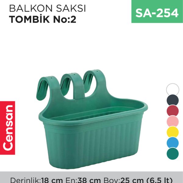BALKON SAKSI TOMBİK NO:2 (6.5 LT) (TOM2)