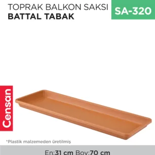 BALKON TOPRAK SAKSI BATTAL TABAK
