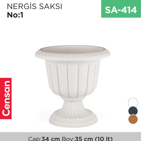 NERGİS SAKSI NO:1 (10 LT) (N001)