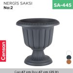 NERGİS SAKSI NO:2 (25 LT) (N002)