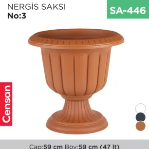 NERGİS SAKSI NO:3 (47 LT) (N003)