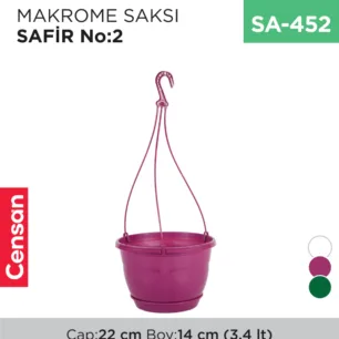 MAKROME SAKSI SAFİR NO:2 (3.4 LT) (SM02)