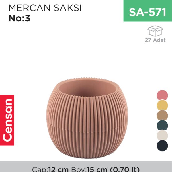 MERCAN SAKSI NO:3 (0.7 LT) (KRS-363)