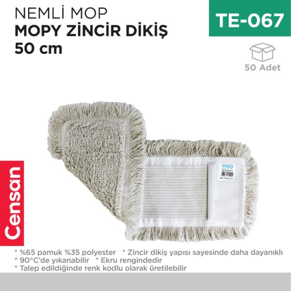 NEMLİ MOP CETY ZİNCİR DİKİŞ 50 CM