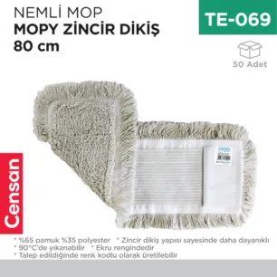 NEMLİ MOP CETY ZİNCİR DİKİŞ 80 CM (NM-204)