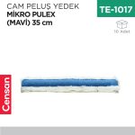 CAM PELUŞ YEDEK MİKRO PULEX (MAVİ) 35 CM (P095)