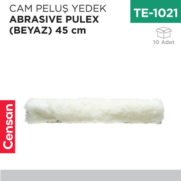 CAM PELUŞ YEDEK ABRASIVE PULEX(BEYAZ)45 CM(P098)