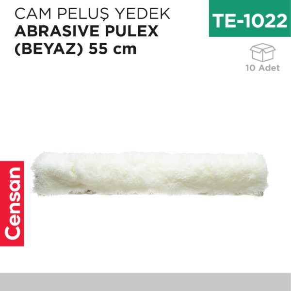 CAM PELUŞ YEDEK ABRASIVE PULEX(BEYAZ)55 CM(P974)