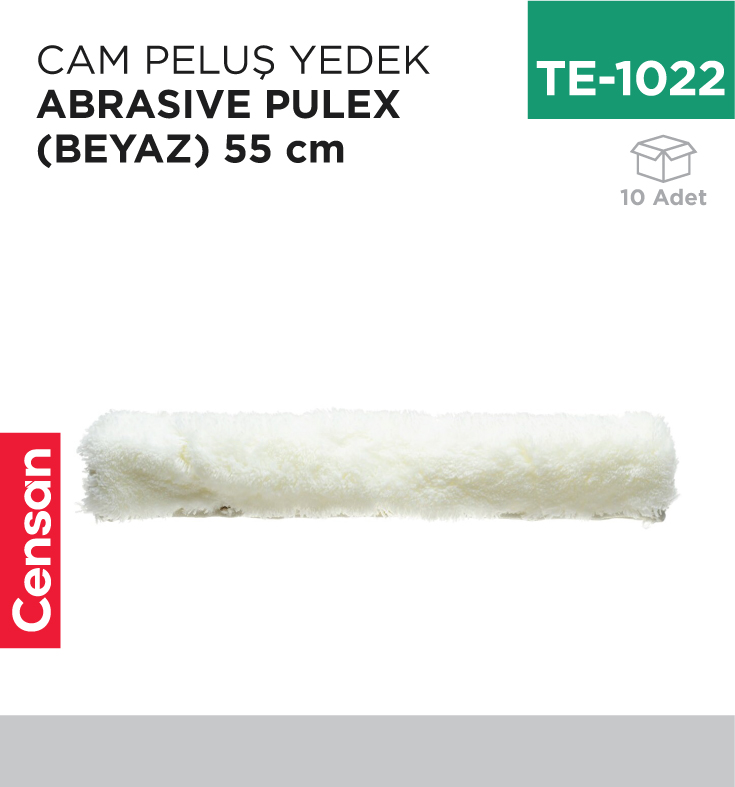 TE-1022_c680654065898a35f4c8975dc750dc28 CAM PELUŞ YEDEK ABRASIVE PULEX(BEYAZ)55 CM(P974)