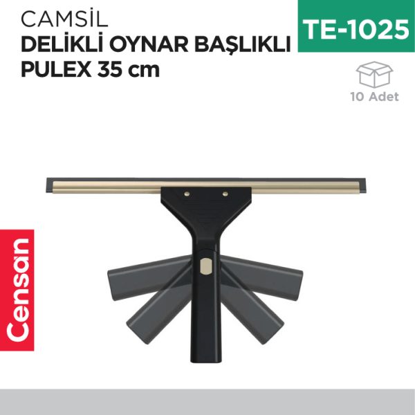 CAMSİL DELİKLİ OYNAR BAŞLIKLI PULEX 35 CM (P970)