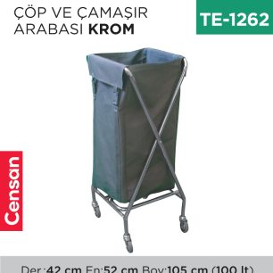 ÇÖP VE ÇAMAŞIR ARABASI KROM