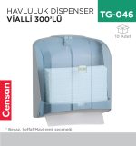 HAVLULUK DİSPENSER VİALLİ 300LÜ (KH300- KH300T)