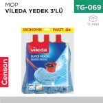 MOP VİLEDA YEDEK 3LÜ (2+1)