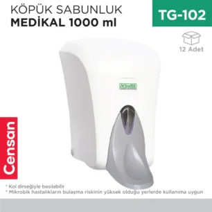 KÖPÜK SABUNLUK MEDİKAL VİALLİ 1000 ML (F6M)