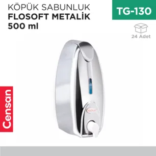 KÖPÜK SABUNLUK FLOSOFT M.GRİ 500 ML (F 161)