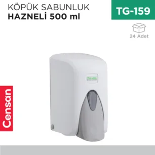 KÖPÜK SABUNLUK HAZNELİ VİALLİ 500 ML (F5)