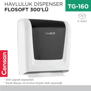 HAVLULUK DİSPENSER FLOSOFT 300LÜ (F114S - F114B)