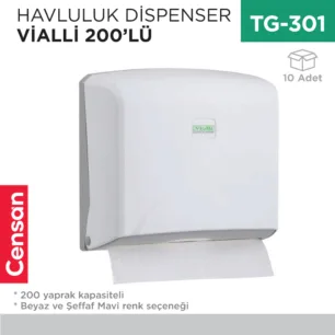 HAVLULUK DİSPENSER VİALLİ 200LÜ (K2-K2T)