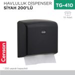 HAVLULUK DİSPENSER SİYAH 200LÜ VİALLİ (K2B)