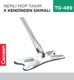 NEMLİ MOP TAKIM X (KENDİNDEN SIKMALI) (TWIST MOP)