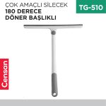 ÇOK AMAÇLI SİLECEK 180 DERECE DÖNER BAŞLIKLI
