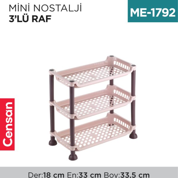 MİNİ NOSTALJİ 3LÜ RAF(515804)