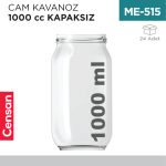 CAM KAVANOZ 1000 CC KAPAKSIZ