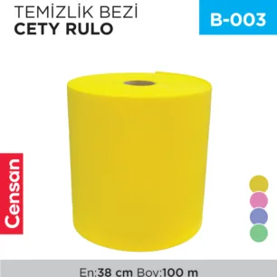 TEMİZLİK BEZİ CETY RULO