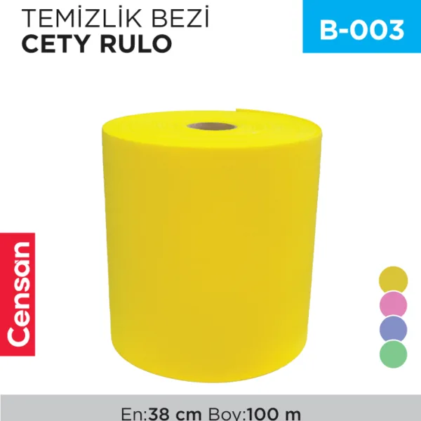 TEMİZLİK BEZİ CETY RULO