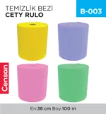 TEMİZLİK BEZİ CETY RULO