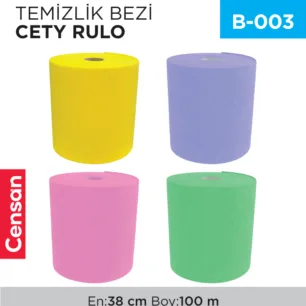 TEMİZLİK BEZİ CETY RULO