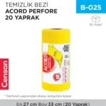 TEMİZLİK BEZİ PERFORE (879)(2517)(1462)(1445)
