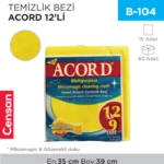 TEMİZLİK BEZİ ACORD 12Lİ