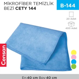 MİKROFİBER TEMİZLİK BEZİ CETY 144
