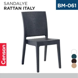 SANDALYE RATTAN İTALY