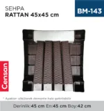 SEHPA RATTAN BS 45*45 CM