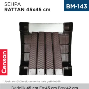 SEHPA RATTAN BS 45*45 CM