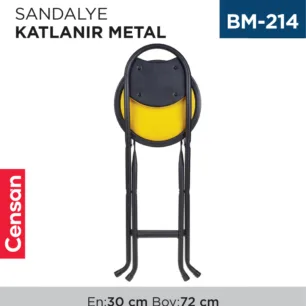 SANDALYE KATLANIR METAL