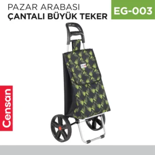 PAZAR ARABASI ÇANTALI BÜYÜK TEKER (DM-406B)