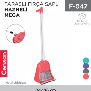 FARAŞLI FIRÇA SAPLI HAZNELİ MEGA (F 077)