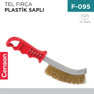 TEL FIRÇA PLASTİK SAPLI