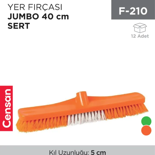 YER FIRÇASI JUMBO SERT 40 CM