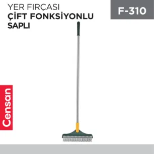 YER FIRÇASI ÇİFT FONKSİYONLU SAPLI
