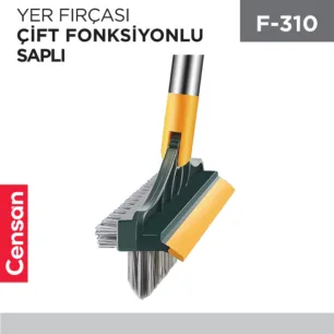 YER FIRÇASI ÇİFT FONKSİYONLU SAPLI