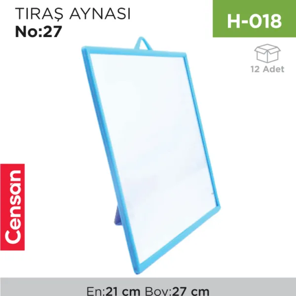 TRAŞ AYNASI NO:28 (22*28 CM)(160)