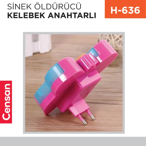 SİNEK ÖLDÜRÜCÜ KELEBEK ANAHTARLI (OCS-0027)