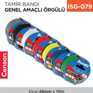 TAMİR BANDI GENEL AMAÇLI ÖRGÜLÜ 48 MM*10 MT