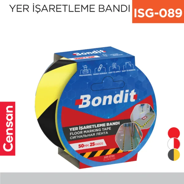 YER İŞARETLEME BANDI 50 MM (BNY 502SR)